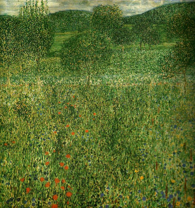 Gustav Klimt blommande falt oil painting picture